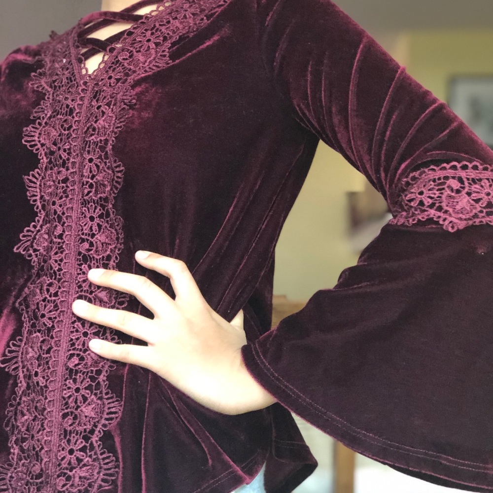 Velvet Blouse